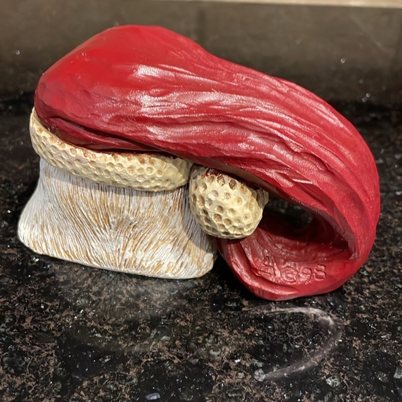 The Herold Collection signed Father Christmas figurine and sleeping half moon - Picture 5 of 7